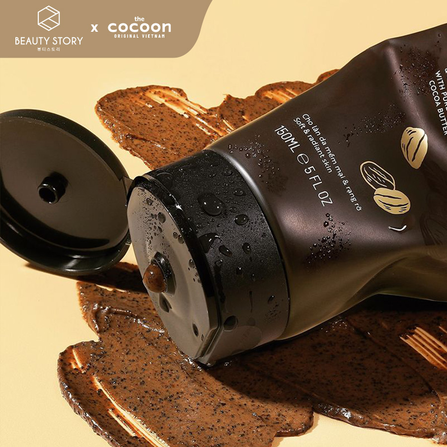 Tẩy tế bào chết cafe mặt