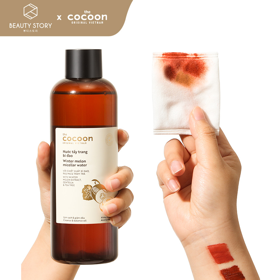 Nước tẩy trang bí đao