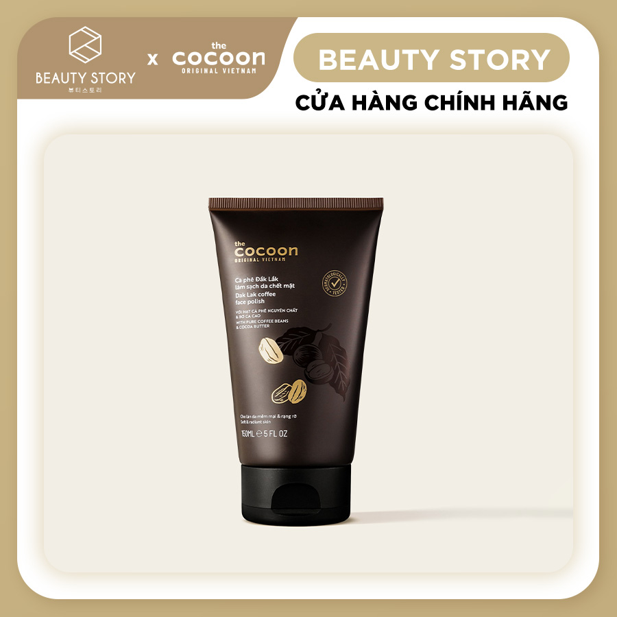 Tẩy tế bào chết cafe mặt Cocoon