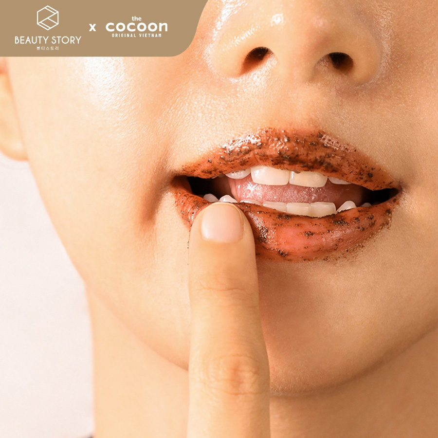 Cà phê Đắk Lắk làm sạch da chết môi