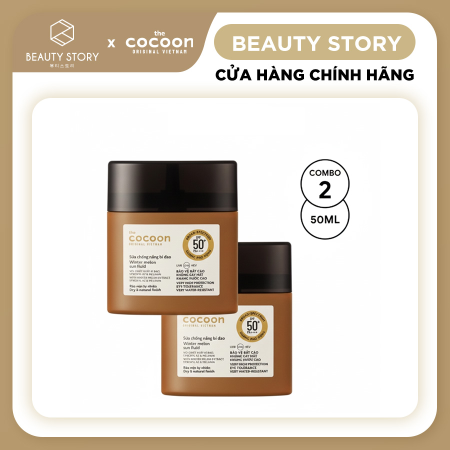 2 Sữa Chống Nắng Bí Đao Cocoon