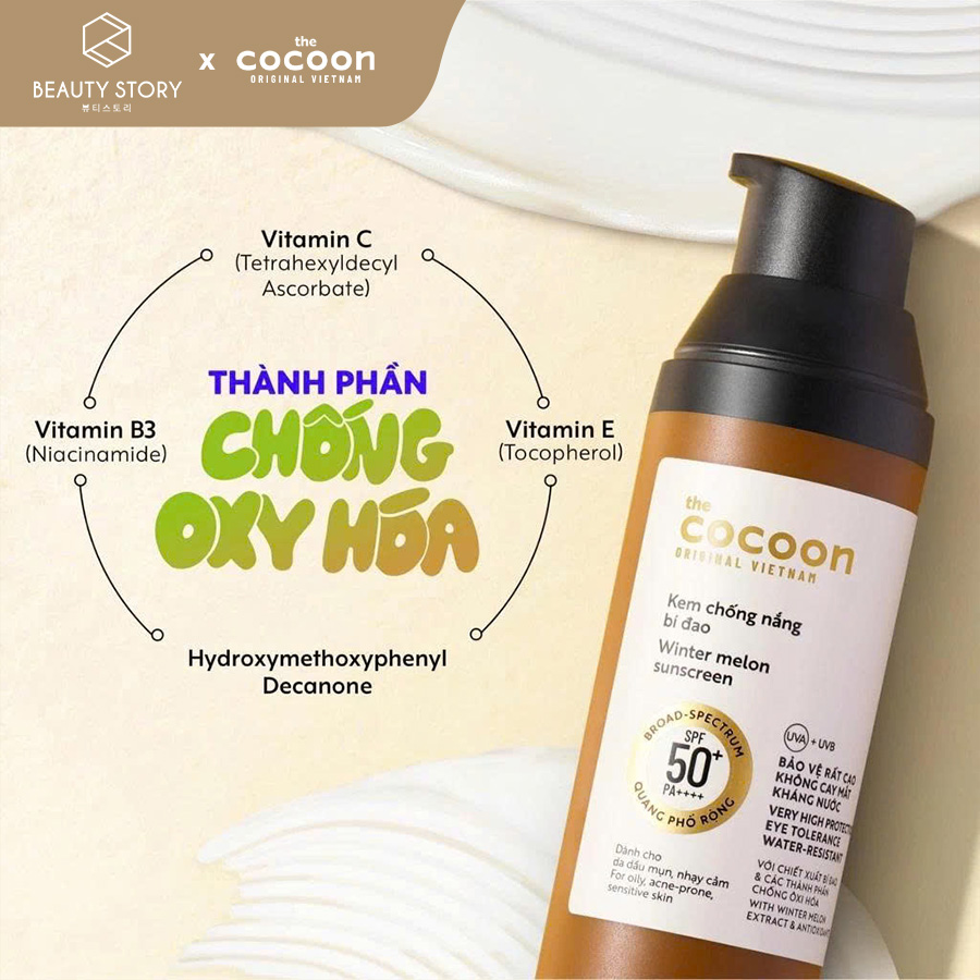 kem chống nắng bí đao